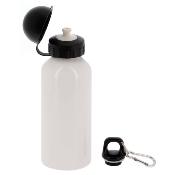 Gourde en Aluminium Blanc 500ml (17oz) à sublimer - Lot de 6