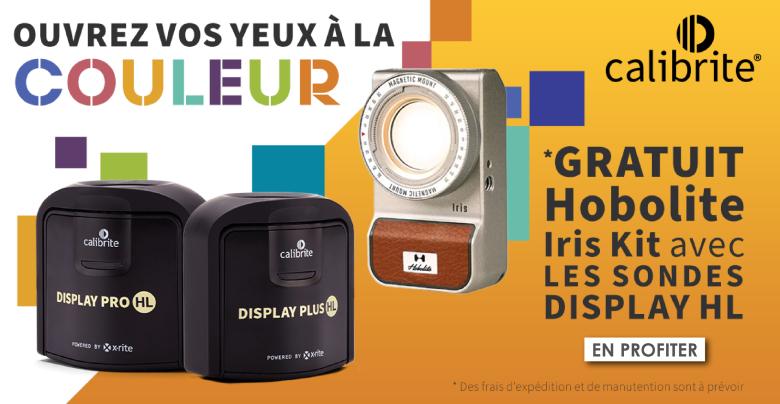 1 Lampe Hobolite Iris OFFERTE pour 1 sonde CALIBRITE ACHETE