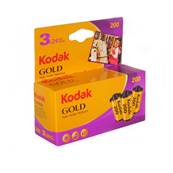 KODAK Film Gold 200 135-24 poses -Tripack Vendu par 10