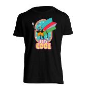 T-shirt Homme Noir Taille L prétraité pour impression DTG Lot de 10