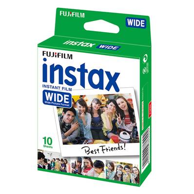 FUJIFILM Film Instax Wide 10 vues - 62 x 99 mm