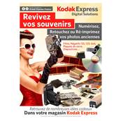 KODAK EXPRESS Poster Numérisation de photos anciennes