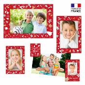 Cadres Magnétiques NOEL 5 en 1 pour photo 10x15 - Lot de 5