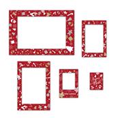 Cadres Magnétiques NOEL 5en1 pour photo 10x15 - Lot de 50