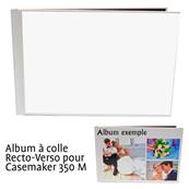 UNIBIND Couverture Blanc 20x30 Paysage pour Casemaker 350 Lot de 5