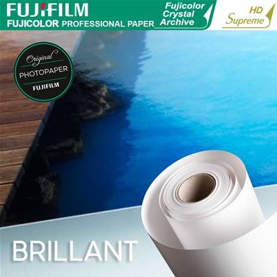 FUJIFILM Crystal Suprême HD 25.4x108m Brillant - carton de 2 rlx