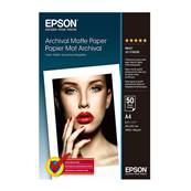 EPSON Papier Photo Mat Archival A4 50 feuilles