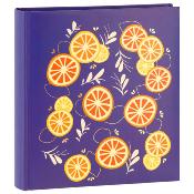ERICA Album photos mémo Agrumes Bleu 22x25cm 200 vues 10x15 Lot de 2