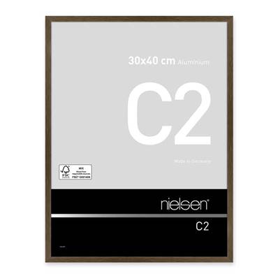 NIELSEN Cadre Photo Aluminium C2 20X30 - Ambre Mat