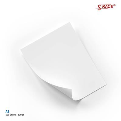 S-RACE Papier sublimation 120gr A3 pack 100 feuilles