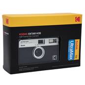 KODAK Appareil Photo Réutilisable Ektar H35 Noir + Film Ultramax 24P