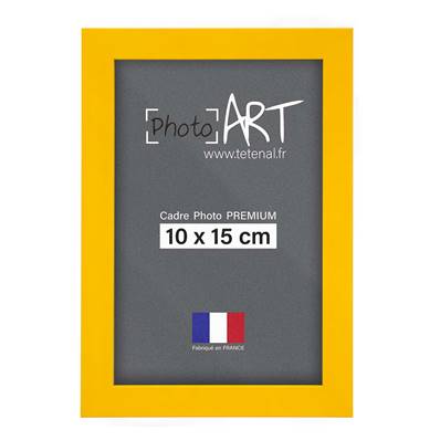 PHOTO ART PREMIUM Tonic Cadre bois 10x15 Jaune lot de 4