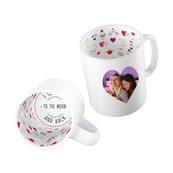 MUG Blanc 11oz avec poignée thème AMOUR Vendu par 12 