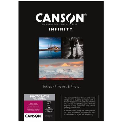 CANSON Infinity Papier PhotoSatin Premium RC 270g A4 25 feuilles