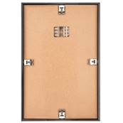 WALTHER Cadre bois Stockholm 30x45 - photo 20x30cm gris - Lot de 4