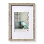 WALTHER Cadre bois Stockholm 40x50 - photo 30x40cm gris - Lot de 4