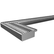 WALTHER Cadre bois Grado 10x15cm gris - Lot de 4
