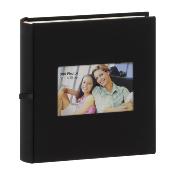 ERICA Album pochettes mémo Square 23,5x25cm 300vues Noir Lot de 2