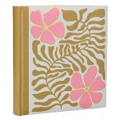 ERICA Album pochettes Flowers 4 25x22.5cm - 200 vues - jaune