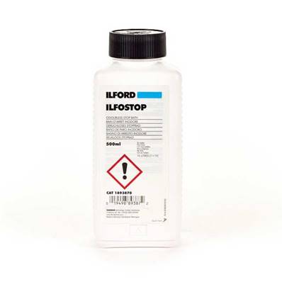 ILFORD Chimie Bain d'Arrêt ILFOSTOP Flacon de 500ml