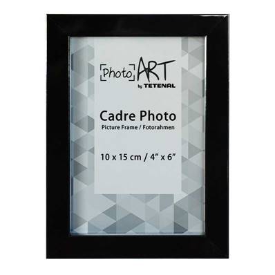 PHOTO ART Cadre aluminium 15x20 Noir Brillant lot de 5