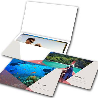 MyPHOTOS MyLife Pochette avec soufflet  10x15 ou 13x18cm  2 x250pcs