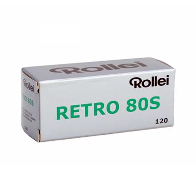 ROLLEI Film RETRO 80S 120 Vendu à l'unité (NEW)