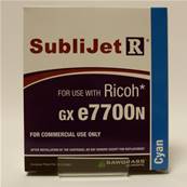 SAWGRASS Encre SubliJet-R Cyan pour Ricoh GXe 7700N