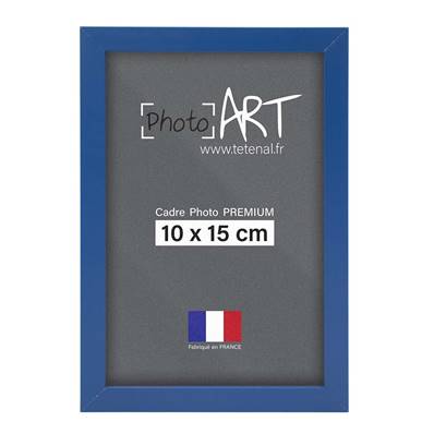 PHOTO ART PREMIUM Tonic Cadre bois 10x15 Bleu lot de 4