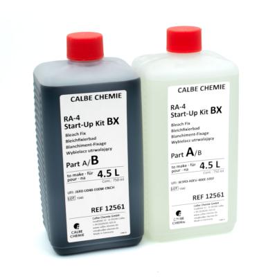 CALBE Chimie RA-4 Start-UP Kit BX pour faire 2x4.5L