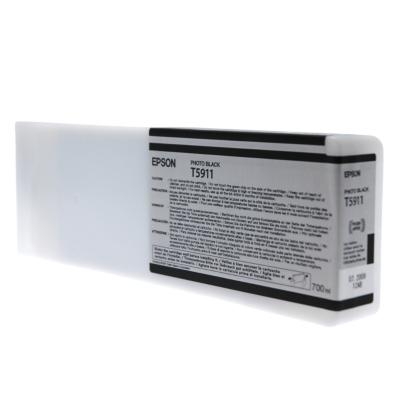 EPSON Encre T5911 Noir Photo pour Imprimante 11880  700ml