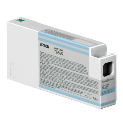 EPSON Encre T6365 HDR Cyan Clair pour SP-7890 /7900 /9890 /9900 700ml