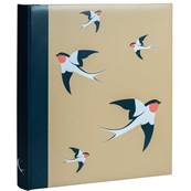 ERICA Album pochettes Kraftty 3 Oiseaux- 37x23.8cm - 500 vues - blanc