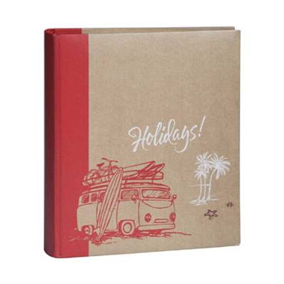 ERICA Album pochettes Kraftty 2 25x21.5  - 300 vues - rouge