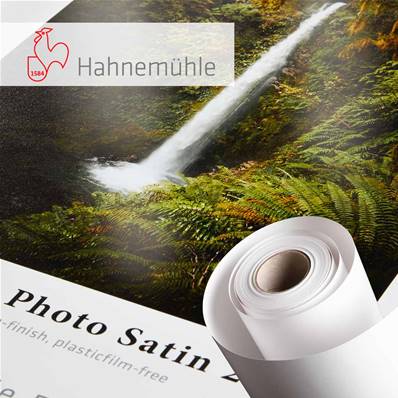HAHNEMUHLE Papier Photo Sustainable Satin 220g 44" (111.8cm) x 15m