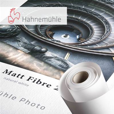 HAHNEMUHLE Papier Photo Matt Fibre 200g 17''x30m 