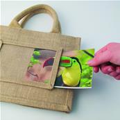 TETENAL Mini Sac Toile de jute naturel photo 10x15 vendu par 12