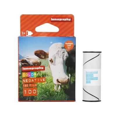 LOMOGRAPHY Film 120 Color Negative ISO 100 pack de 3 (DESTOCK)