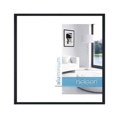 NIELSEN Cadre Photo Aluminium C2 60X60 - Noir Mat Brossé