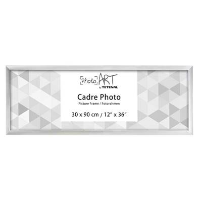 PHOTO ART Cadre 30X90  Argent Bois  Vendu par 3 Discontinué