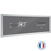 PHOTO ART PREMIUM Cadre bois 30x90 Argent lot de 4