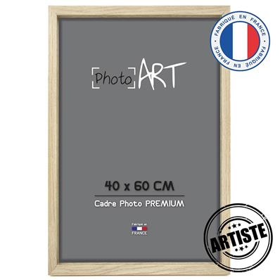 PHOTO ART PREMIUM Artist Cadre bois 40x60 Chêne lot de 4 