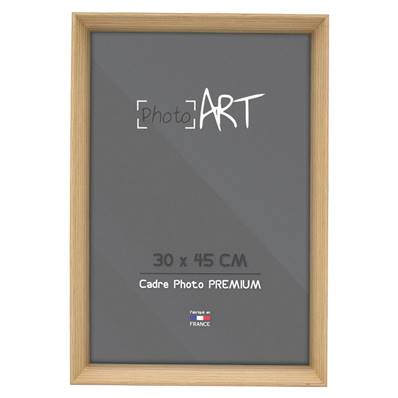 PHOTO ART PREMIUM Urban Cadre bois 30x45 Chêne lot de 4