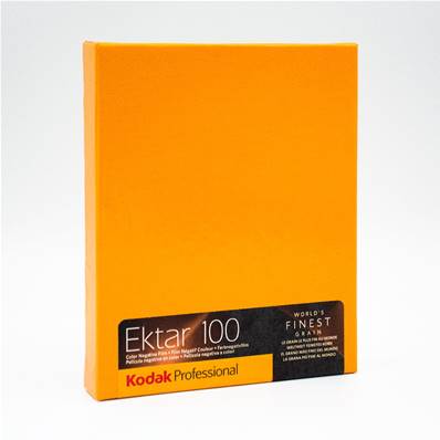 KODAK Film EKTAR 100 Color Negative 4x5" 10 plan-films