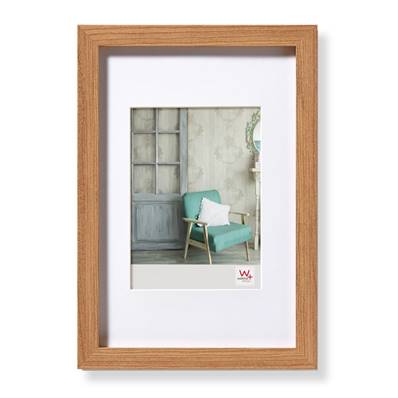 WALTHER Cadre bois Stockholm 40x50 - photo 30x40cm hêtre - Lot de 4