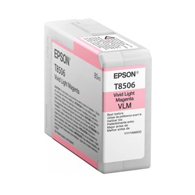 EPSON Encre Magenta Clair T8506 pour SC-P800 80 ml