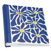 ERICA Album pochettes Flowers 4 25x22.5cm - 200 vues - bleu