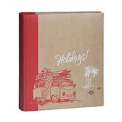 ERICA Album pochettes Kraftty 2 25x21.5  - 300 vues - rouge