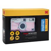 KODAK Appareil Photo Réutilisable Ektar H35N Rose +Film Ultramax 24P