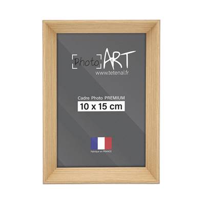 PHOTO ART PREMIUM Urban Cadre bois 10x15 Chêne lot de 4